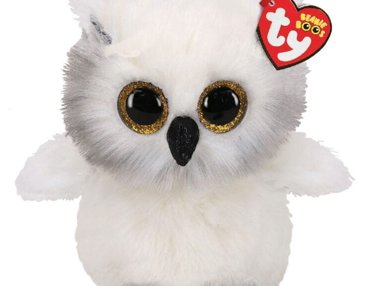 TY Beanie Boos Knuffel Uil Austin 24 cm