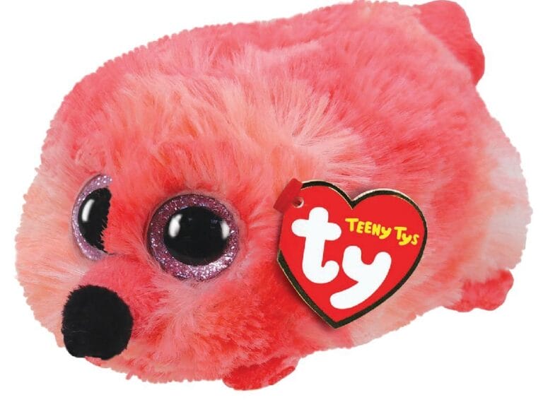 TY Teeny Tys Flamingo Knuffel Gilda 10 cm