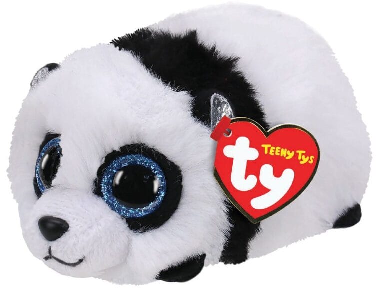 TY Teeny Tys Pandaknuffel Bamboo 10 cm