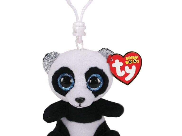 TY Beanie Boos Clip Pandaknuffel Bamboo 7 cm