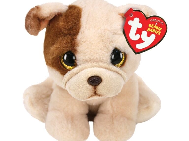 TY Beanie Babies Knuffel Mopshond Hougie 15 cm