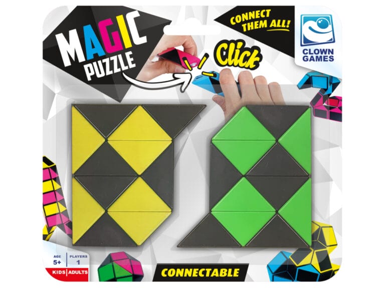 Clown Games Magic Puzzle Connectable 2x12