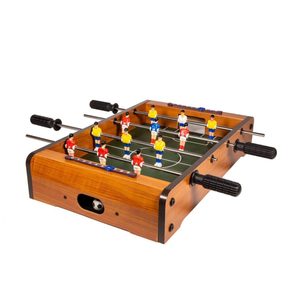 Houten Voetbaltafel 51x31x10 cm