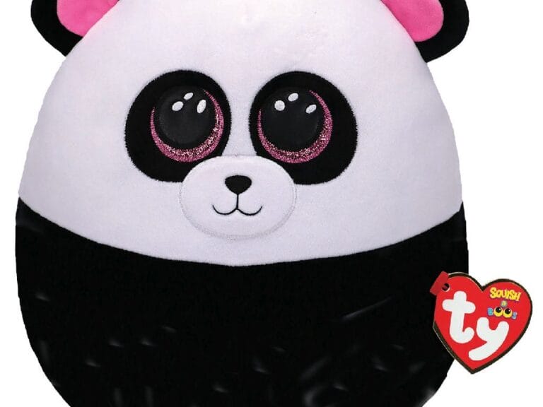 TY Squish A Boos Panda Knuffelkussen Bamboo 31 cm
