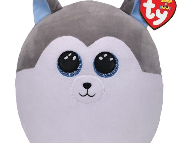 TY Squish A Boos Knuffelkussen Husky Slush 31 cm