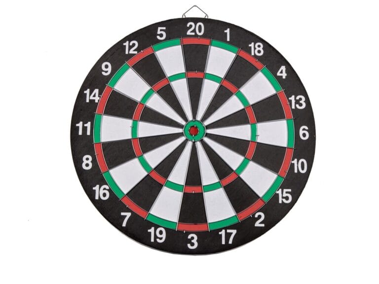 Dartbord 37.5 cm met 6 Darts