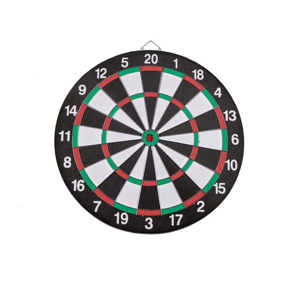 Dartbord 37.5 cm met 6 Darts