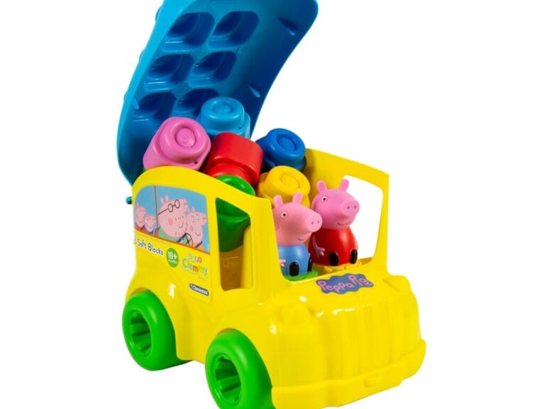 Clementoni Peppa Pig Clemmy Bus + 8 Blokken