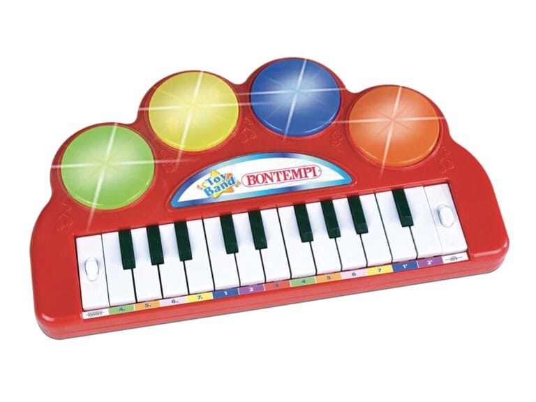 Bontempi Magic Light Keyboard 22 Toetsen + 4 Drumpads