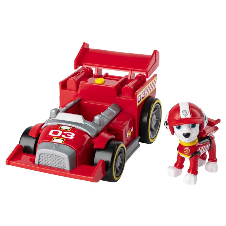 Paw Patrol Ready Race Rescue Marshall met Voertuig