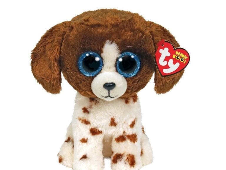 TY Beanie Boos Knuffel Hond Muddles 24 cm