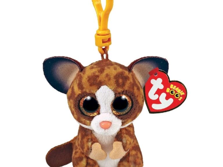 TY Beanie Boos Clip Knuffel Bush Baby Binky 7 cm