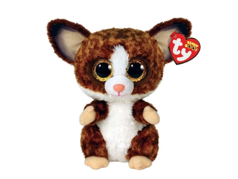 TY Beanie Boos Bush Baby Galago Knuffel Aapje Galagon 15 cm