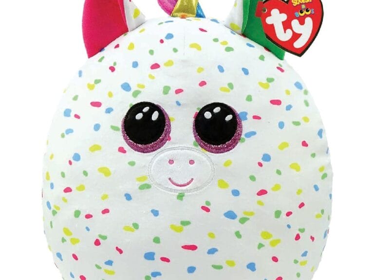 TY Squish A Boos Knuffelkussen Eenhoorn Harmonie 31 cm