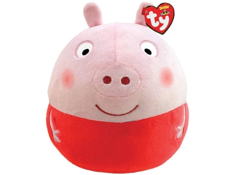 TY Squish A Boo Knuffelkussen Peppa Pig Peppa 20 cm