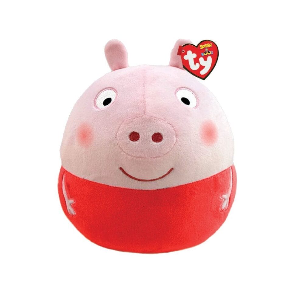 TY Squish A Boo Knuffelkussen Peppa Pig Peppa 20 cm