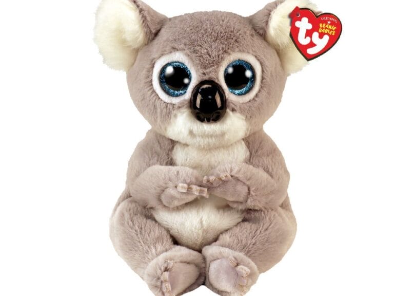 TY Beanie Babies Knuffel Koala Melly 15 cm
