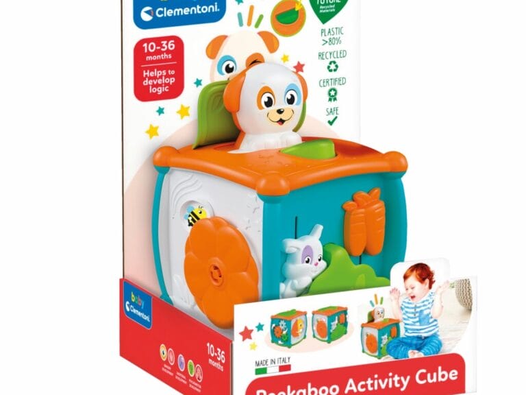 Clementoni Baby Peekaboo Activity Cube