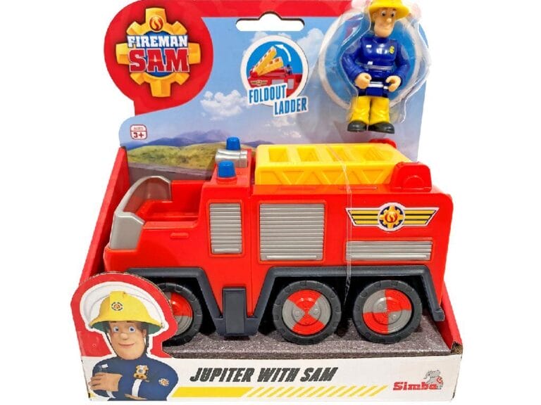 Simba Brandweerman Sam Jupiter met Brandweerman Sam