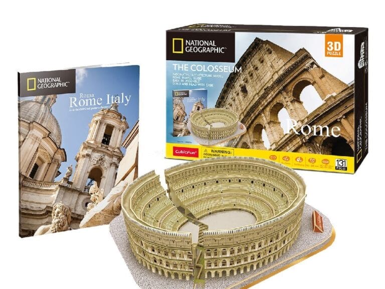 Cubic Fun National Geographic 3D Puzzel The Colosseum Rome 131 Stukjes