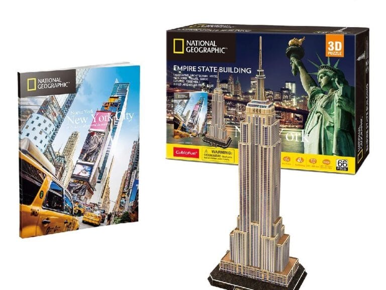 Cubic Fun National Geographic 3D Puzzel The Empire State Building 66 Stukjes