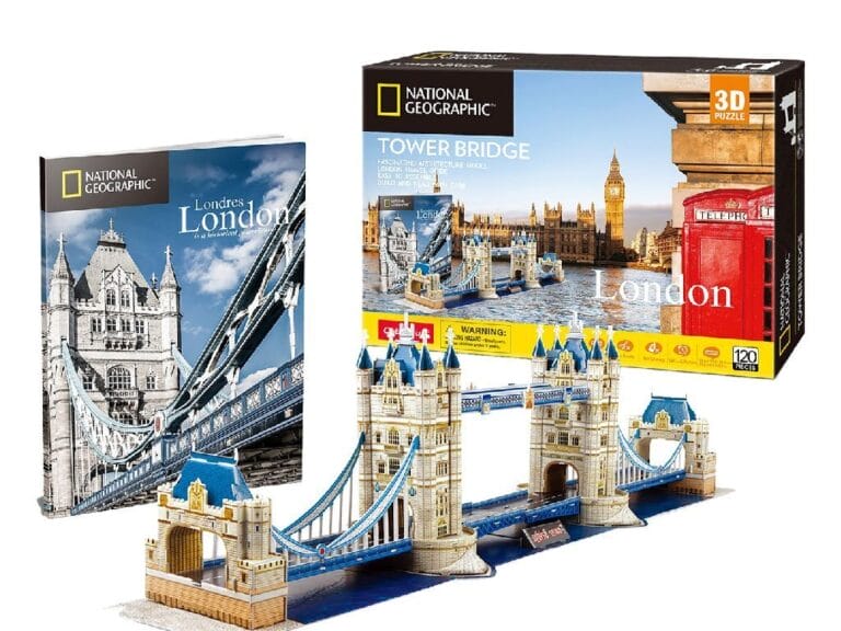 Cubic Fun National Geographic 3D Puzzel The Tower Bridge London 120 Stukjes