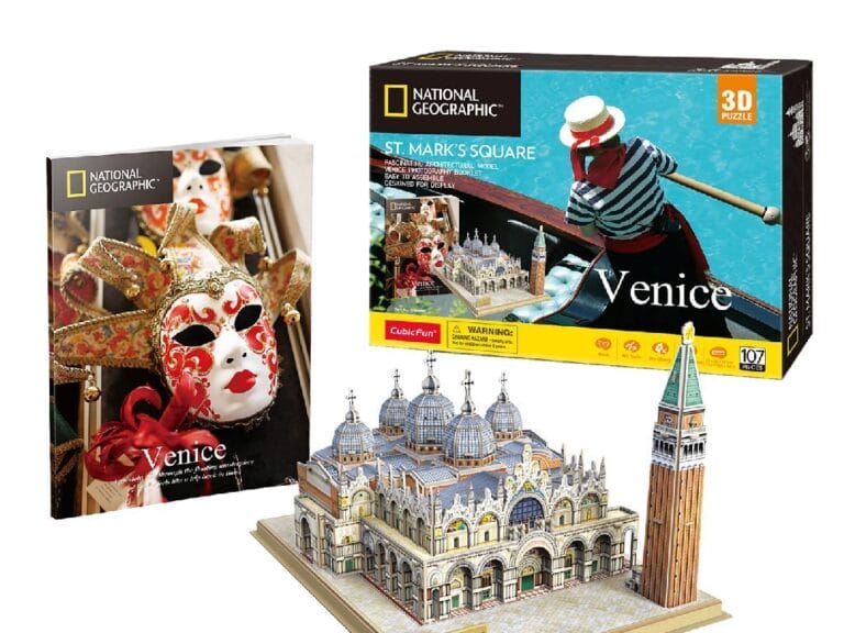 Cubic Fun National Geographic 3D Puzzel St. Marks Square 107 Stukjes