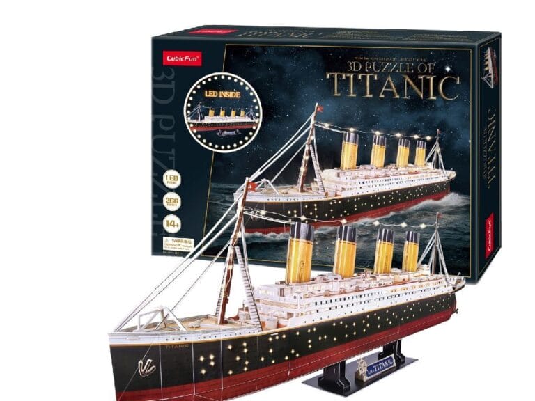 Cubic Fun 3D LED Puzzel Titanic 266 Stukjes