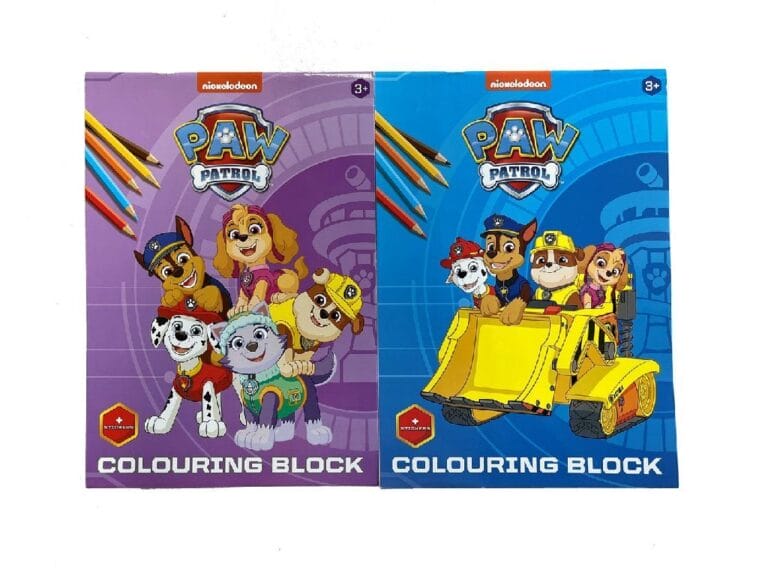 Paw Patrol A4 Kleurboek + Stickers Assorti