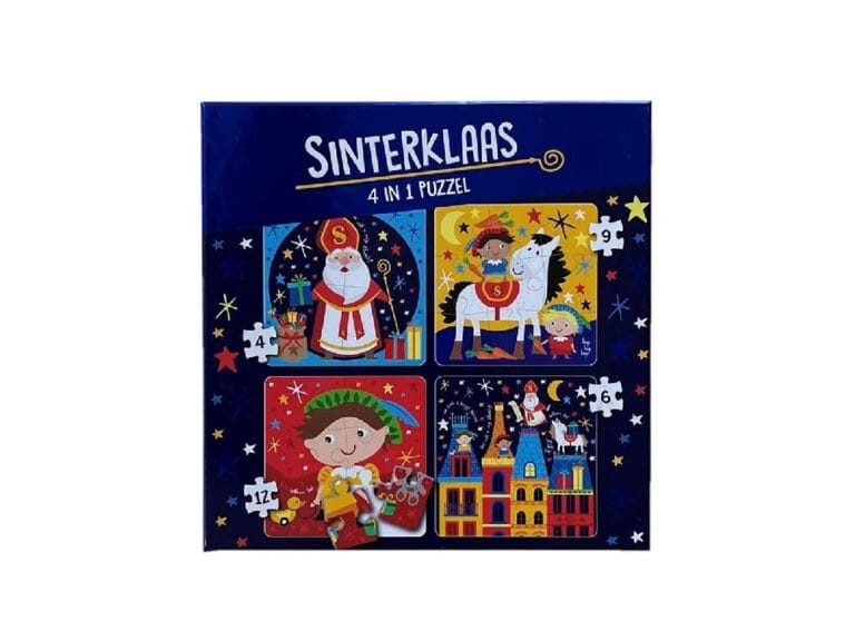 Sinterklaas 4in1 Puzzel 4-12 Stukjes