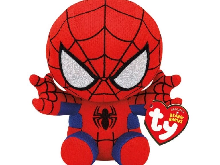 TY Beanie Babies Marvel Knuffel Spiderman 15 cm