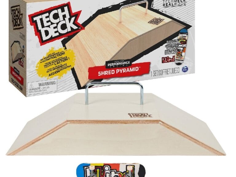 Tech Deck Houten Shred Pyramid en Fingerboard