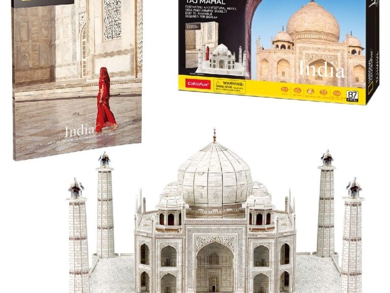 Cubic Fun National Geographic 3D Puzzel Taj Mahal 87 Stukjes