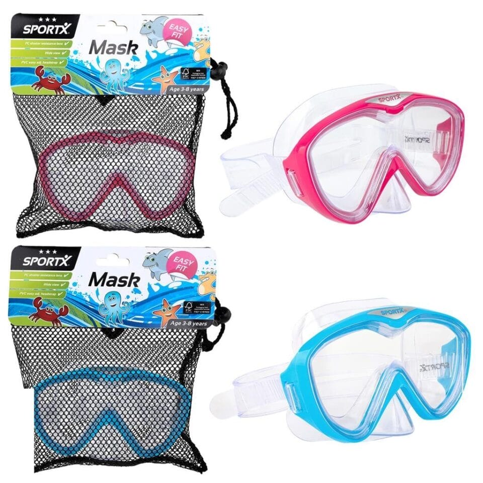 SportX Kids Zwemmasker 3 Sterren Assorti