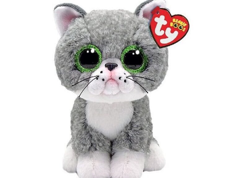 TY Beanie Boos Knuffel Kat Fergus 15 cm