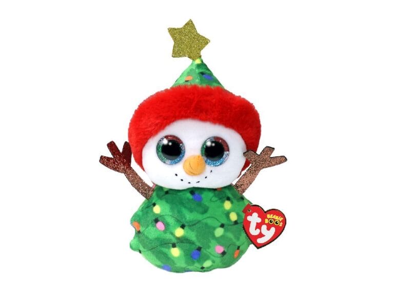 TY Beanie Boos Knuffel Sneeuwmanboom 15 cm