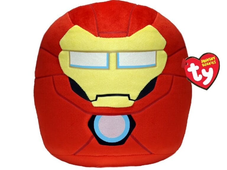 TY Squishy Beanies Knuffel Marvel Iron Man 20 cm