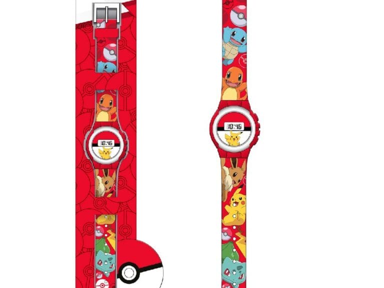 Pokémon Digitaal Horloge Rood