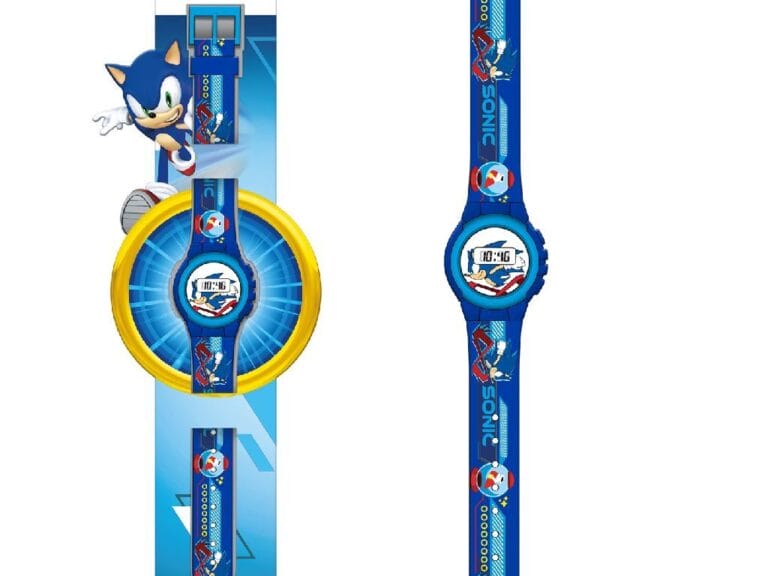 Sonic Hedgehog Digitaal Horloge Blauw