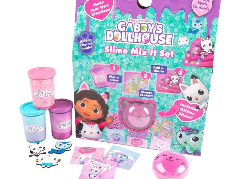 Gabbys Dollhouse Slime Mix It Set