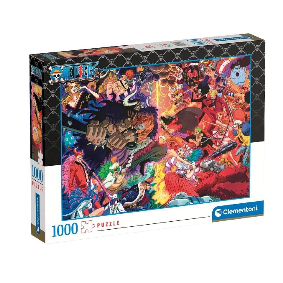 Clementoni Puzzel One Piece Luffy vs Kaido 1000 Stukjes