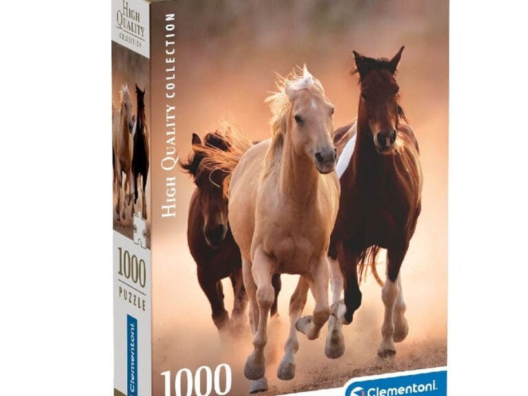 Clementoni High Quality Collection Puzzel Paarden 1000 Stukjes