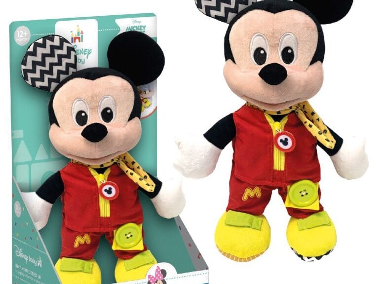Clementoni Baby Disney Mickey Mouse Dress Up Knuffel
