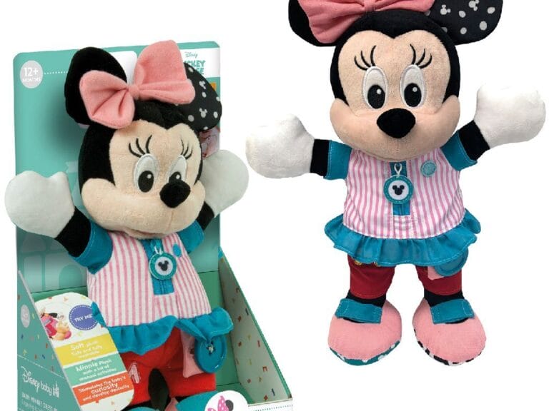 Clementoni Baby Disney Minnie Mouse Dress Up Knuffel