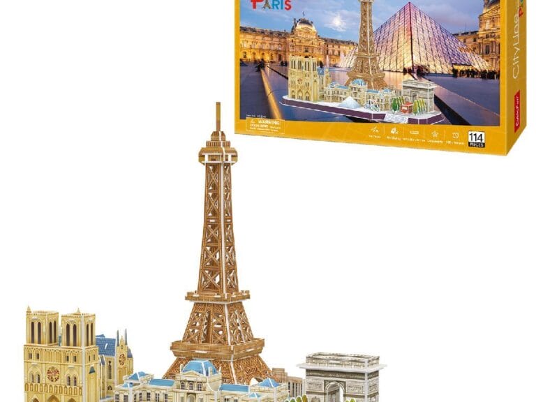 Cubic Fun City Line 3D Puzzel Parijs 114 Stukjes