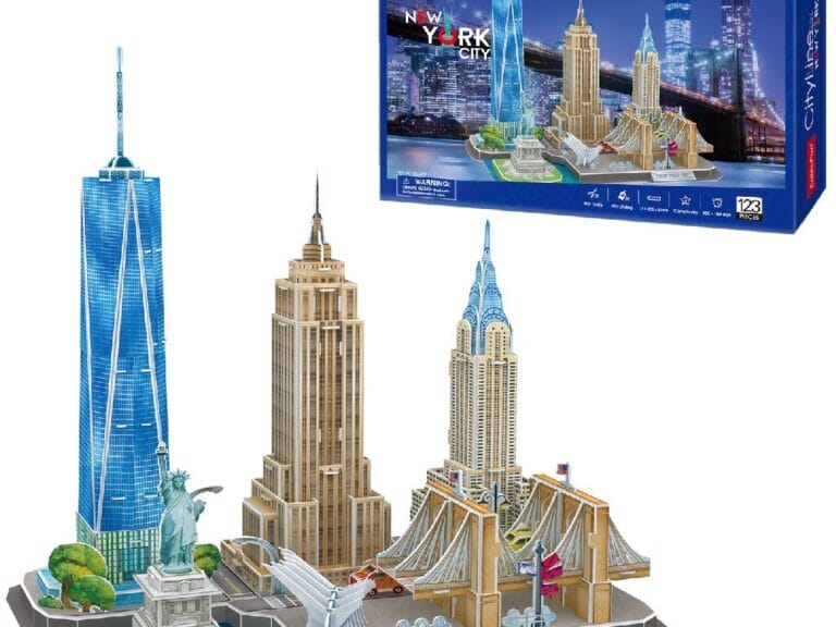 Cubic Fun City Line 3D Puzzel New York City 123 Stukjes