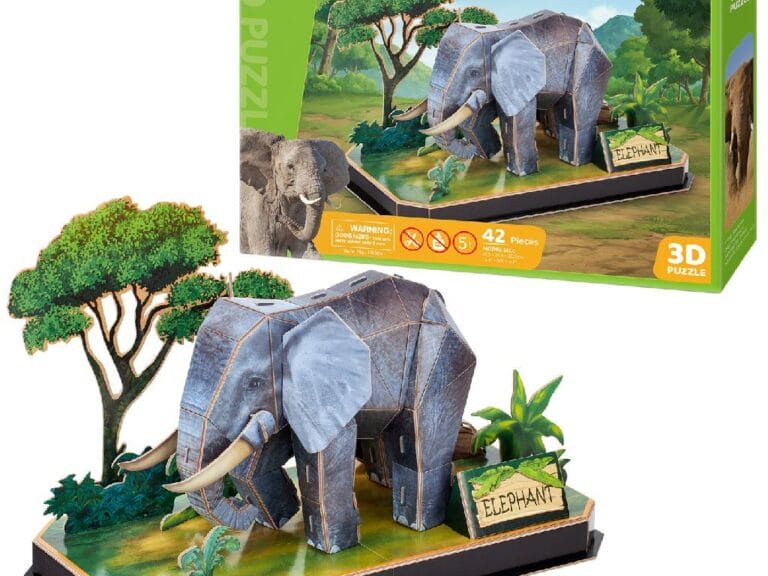 Cubic Fun 3D Puzzel Olifant 42 Stukjes