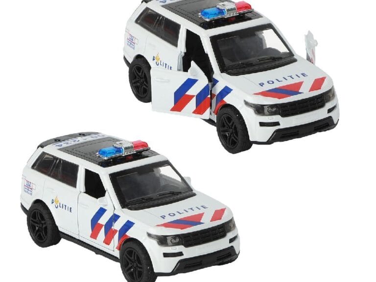 112 Pull-Back Politie SUV 1:36 + Licht en Geluid