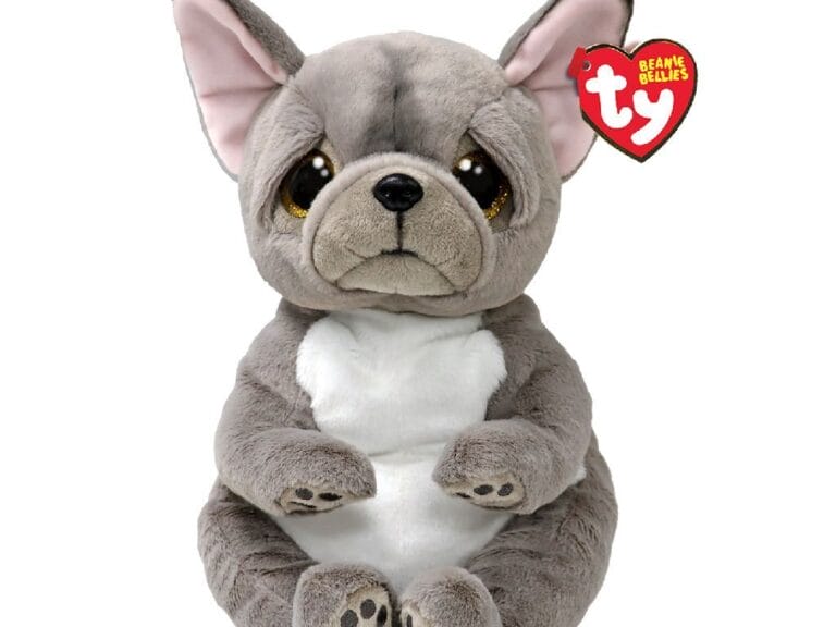 TY Beanie Babies Bellies Knuffel Hond Wilfred 24 cm