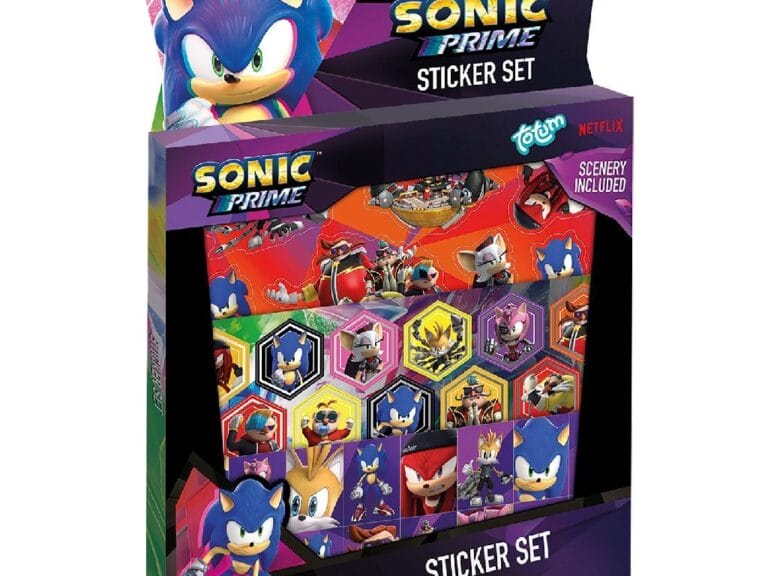 Totum Sonic Hedgehog Stickerset